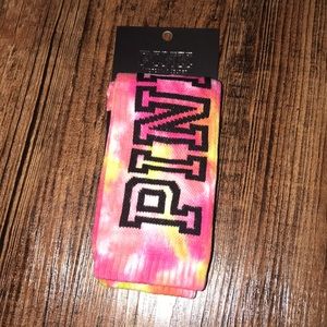 NEW VS PINK KNEE HIGH SOCKS FIRM PRICE